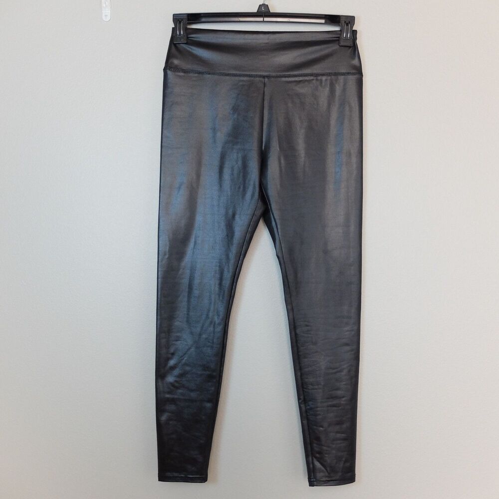 Wild Fable Black Faux Leather Pants Size Medium